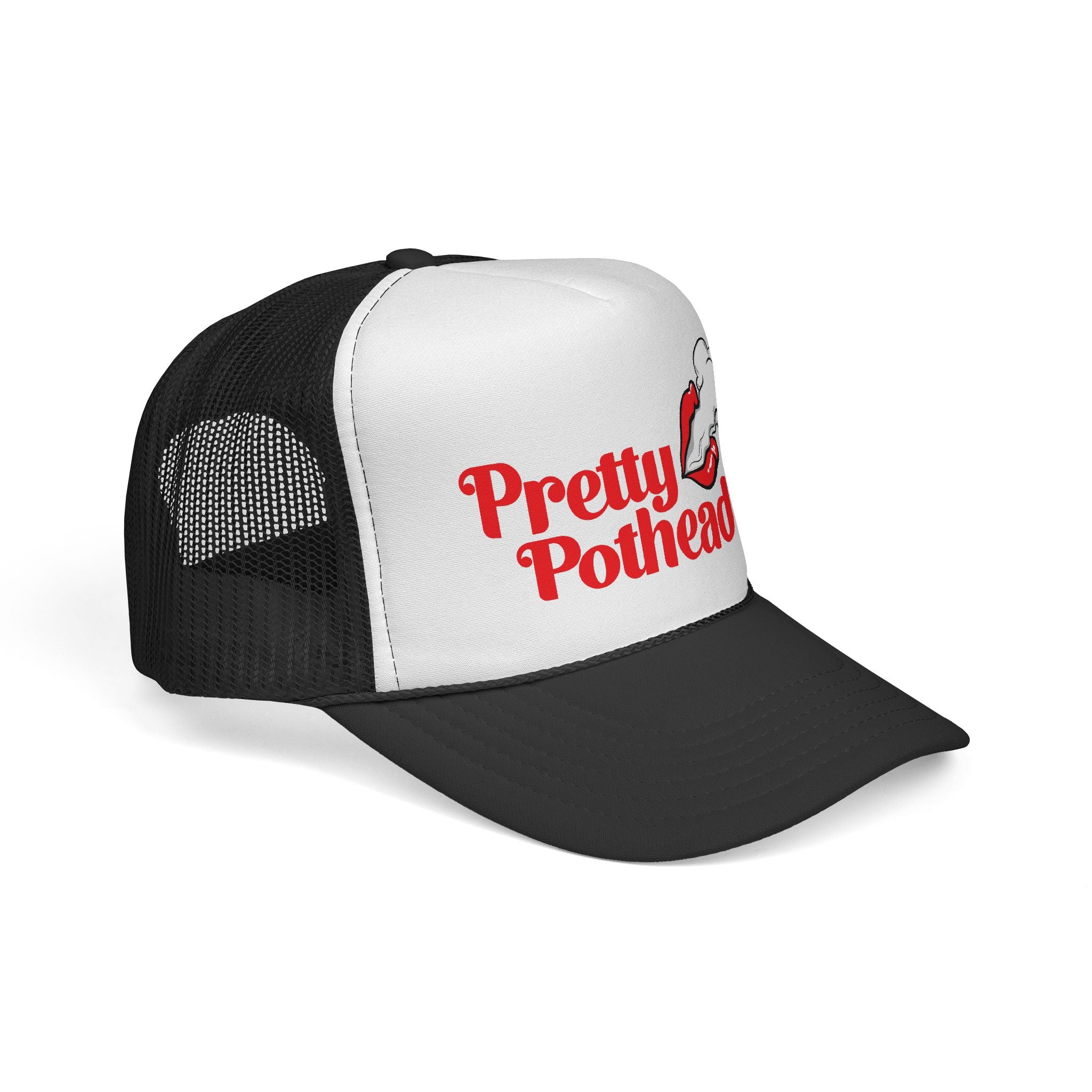 Trucker Cap — "Pretty Pothead"