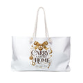 Carry a Little Home Weekender Bag