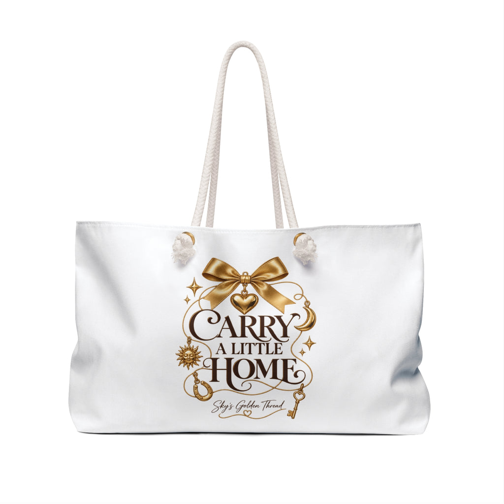 Carry a Little Home Weekender Bag